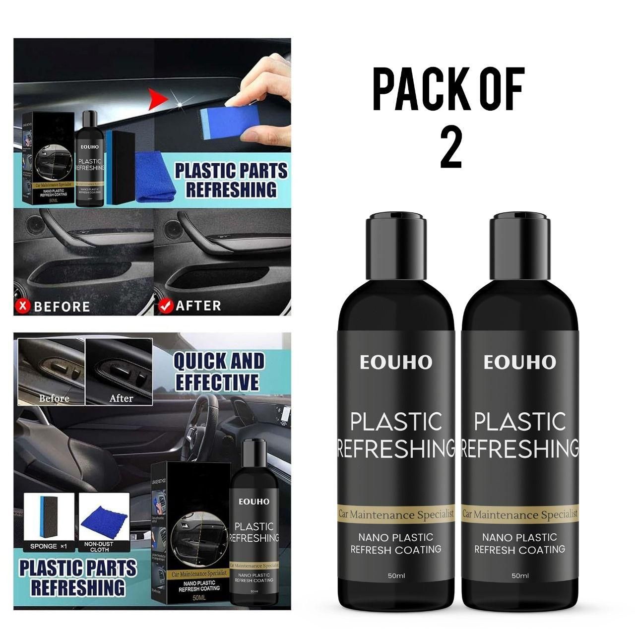 Motoblends™ Plastic Revitalizing Coating Agent (Pack of 2)