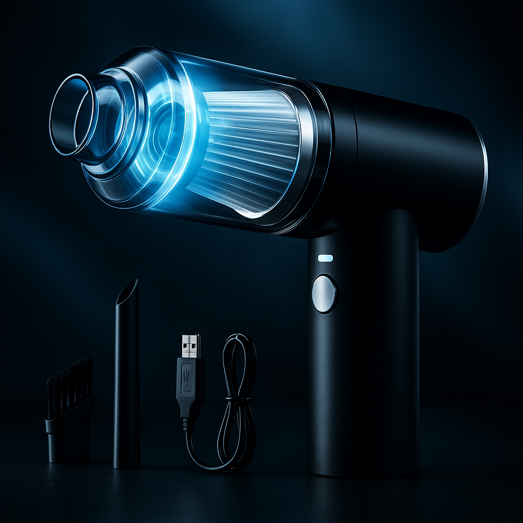 Motoblends™ AeroVac Pro | Cordless 2-in-1 Air Duster & Mini Vacuum Cleaner